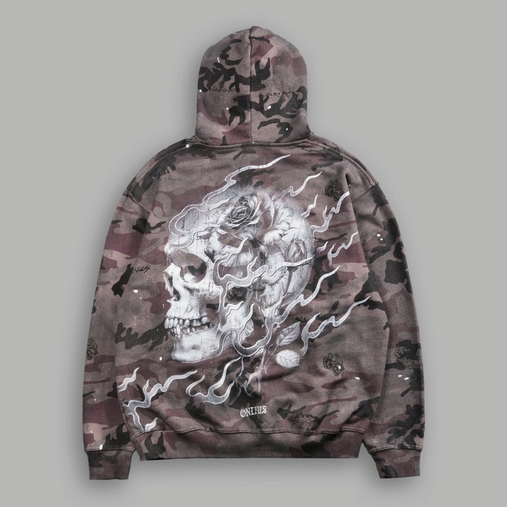 SOLD XL Darc Sport x Civil Regime camo hoodie